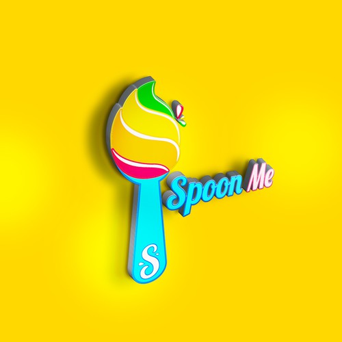 Create a trendy logo for a new Frozen yogurt shop! Spoon Me Yogurt Design by Diki_Yuan
