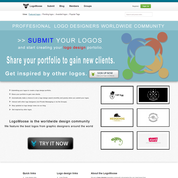 website for logo design