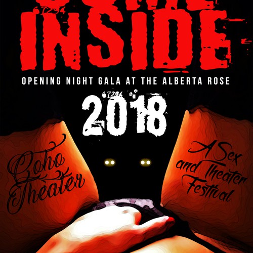Come Inside: A Sex & Culture Theater Festival Poster Design Design by qwerty4