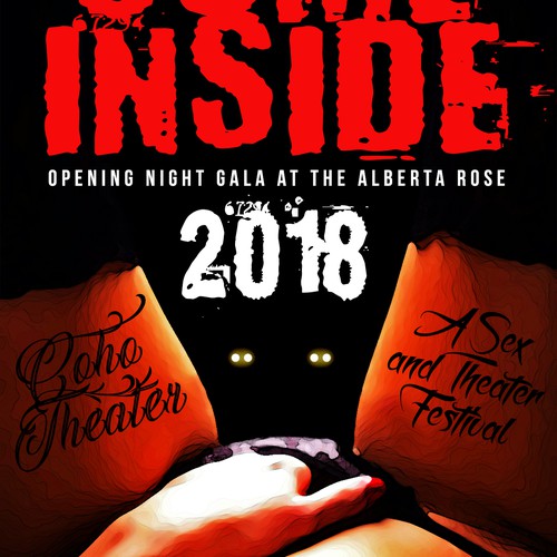 Come Inside: A Sex & Culture Theater Festival Poster Design Réalisé par qwerty4