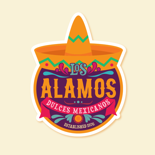 Logo for a mexican candy producer in the United States Design by Rodrigo Mendes