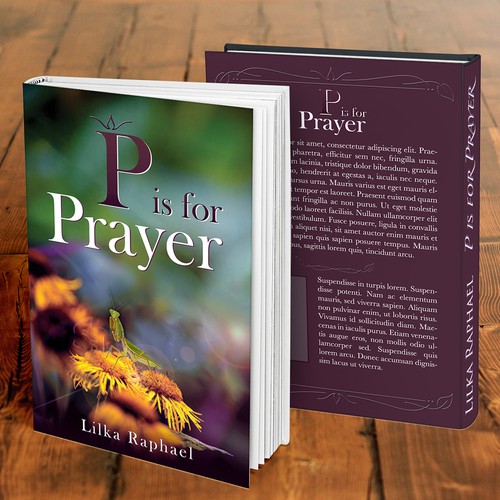 New Book Cover for P is for Prayer Design by Ela Designs