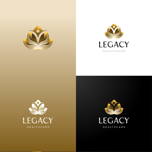 Elegant Professional Healthcare Staffing Logo (female owned) Design by Ivana Giseli