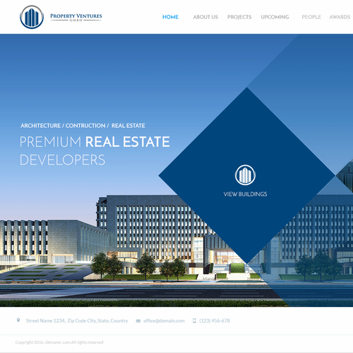 Web page design contest entry by Ena J