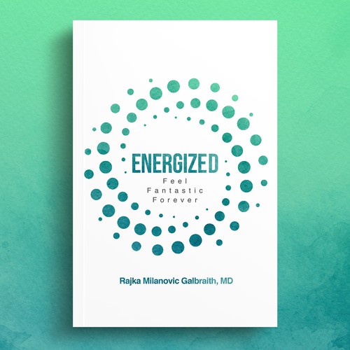 Design a New York Times Bestseller E-book and book cover for my book: Energized Design by Wizdizz