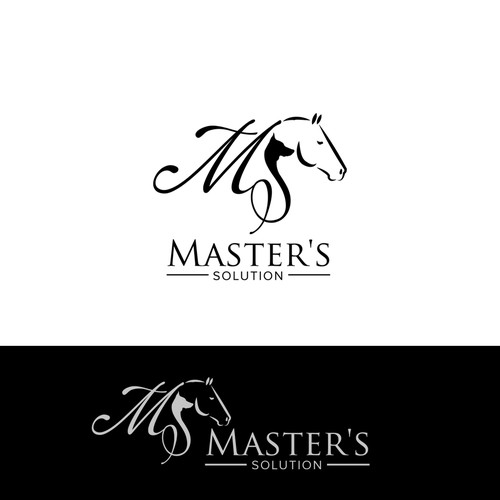 Create a logo for an exciting new natural product for horses and dogs ...