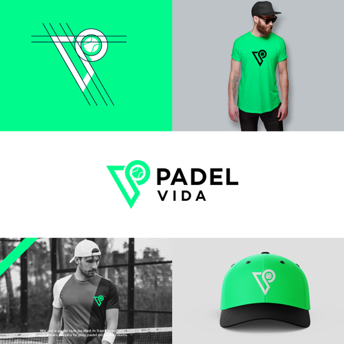 Design a fresh and memorable logo for a cutting edge Padel club in San Diego. Design by Kal  El