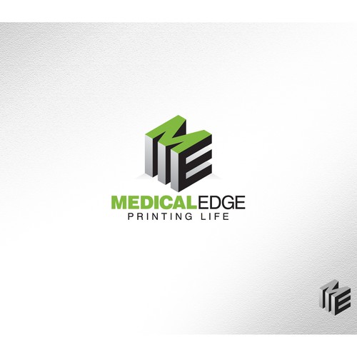 Create the edgy Logo for medical edge... NO 