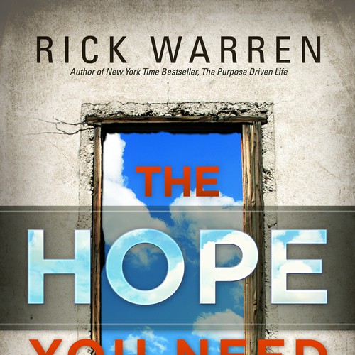 Design Rick Warren's New Book Cover Diseño de Aaron Skinner