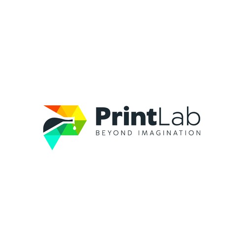 Request logo For Print Lab for business   visually inspiring graphic design and printing Design by ir2k