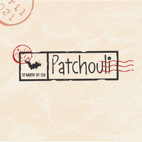 PATCHOULI ST BARTH Design by mow.logo