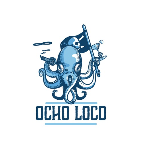 Ocho loco Design by C1k