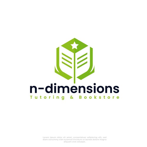 Design Math/Science Tutoring & Bookstore logo to be used for storefront, abstract & professional di Canis Dirus