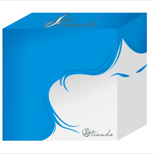 print or packaging design for Strand Hair Diseño de Egyhartanto