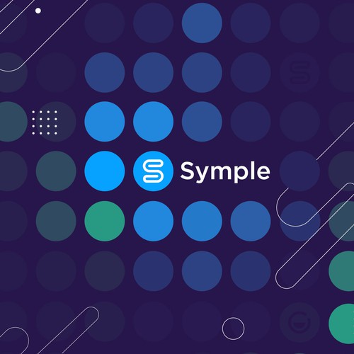 Symple Branding Background Pattern Design by Yeison Higuera