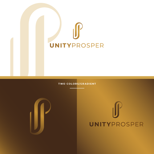 ~ LOGO  FOR REAL ESTATE FUND ~ UNITY PROSPER Design by deerlogo