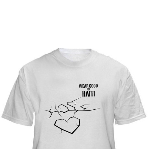 Wear Good for Haiti Tshirt Contest: 4x $300 & Yudu Screenprinter Ontwerp door SGQ