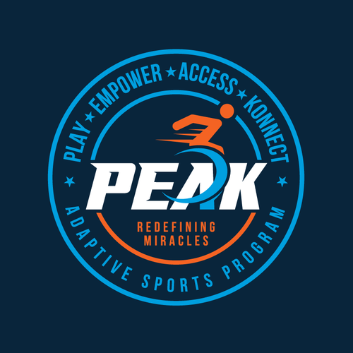 Adaptive Sports Logo for Nonprofit Disability Program Design by Milas™