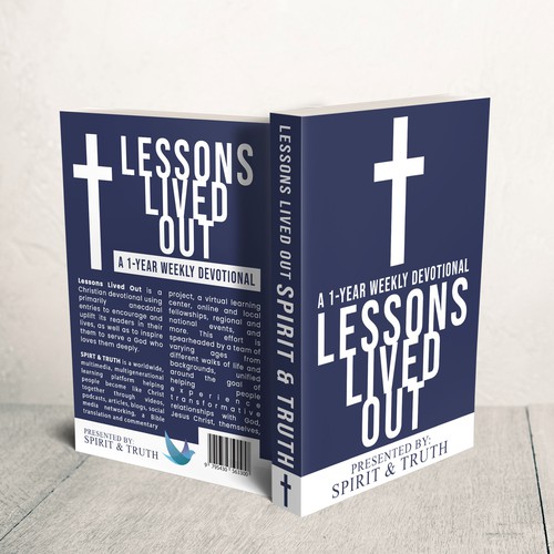 We need a captivating cover for our 1-year Devotional! Design by Zahari Studio