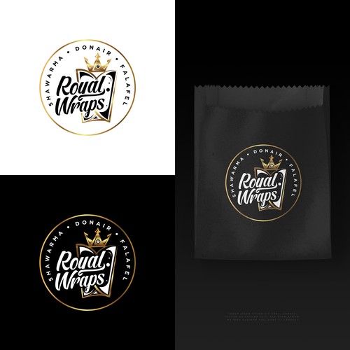 Logo for a fast food restaurant specializing in wraps. Design von Bravy Art