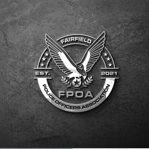 Police Officers Association Logo Réalisé par gravisio