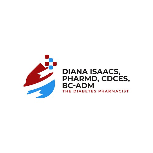 New logo and branding for diabetes pharmacist using the latest technology and therapeutics to help people with diabetes Design by SPECTAGRAPH