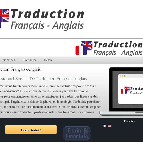 Traduction Francais Anglais Needs A New Logo Logo Design Contest 99designs