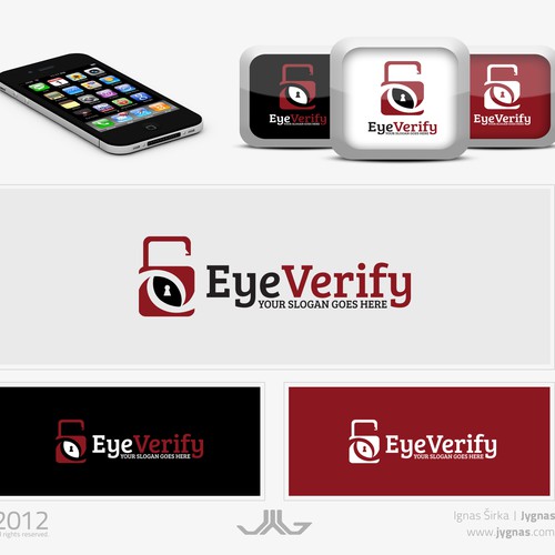 App icon for EyeVerify デザイン by Jygnas