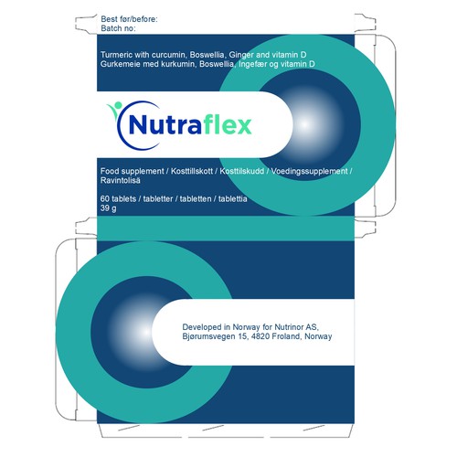 Health supplement box Design by E Janzen