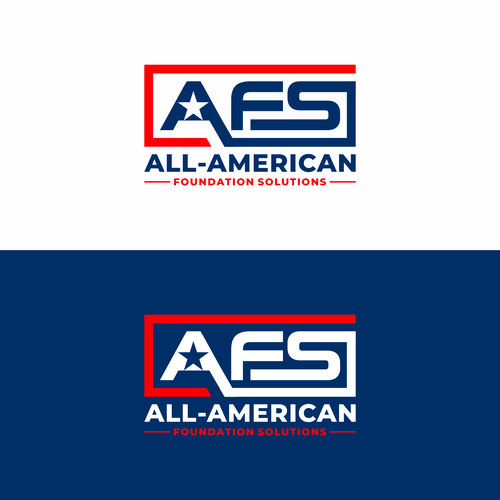 All-American Foundation Solutions Company Logo Design by DSGNESIA™