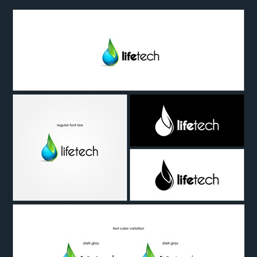 Design di We turn air into clean drinking water. Design a sleek, sophisticated, fresh, clean, modern, green yet sexy logo for LifeTech di axehead