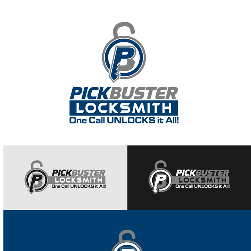 Locksmith - logo redesign  Design by AiPASSION©️