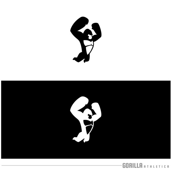 Design by yulianzone titled "Gorilla Athletica - help create a logo that will be seen worldwide!"