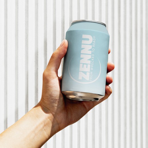 Design di Logo and design for a new anti-hangover drink for mainly hungover college kids di Nana445