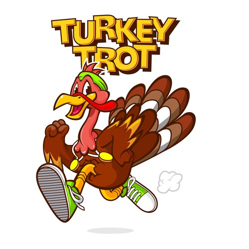 Turkey Trot Run | Sticker contest