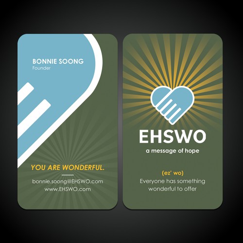 A Cool, Fun Business Card That's Not Really A Business Card - Have fun with this!!!  EHSWO.com Design von CurveSky™ ☑️