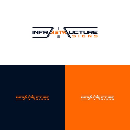 Infrastructure Signs | Construction/Sign Company Design by Qinzi Std