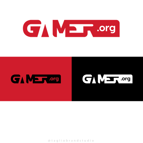 Gamer.org braucht ein neues Logo (Wort Bild Marke) Design by –TaglioBrandStudio–
