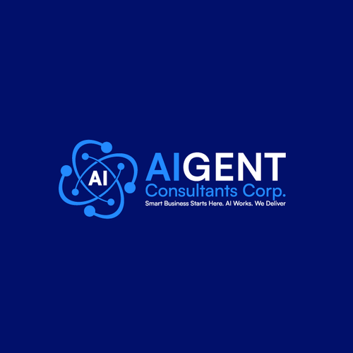 AI Agent Company: Appealing to small to medium sized businesses. Design by oopz