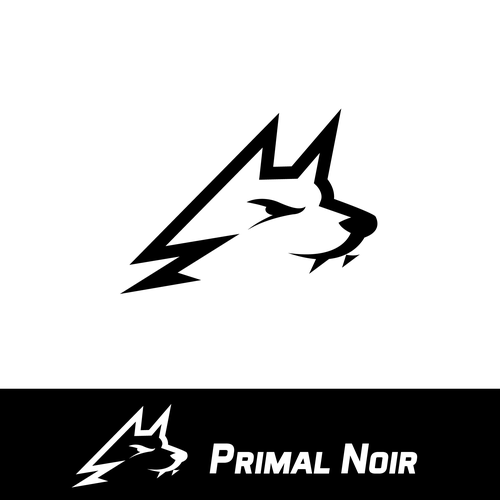 Need A Dope Ass Minimalistic Wolf Logo! Diseño de YKey⚷