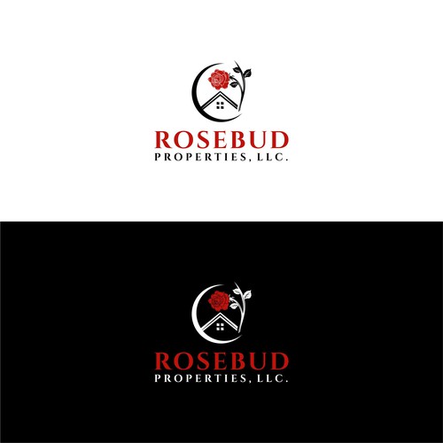 Designs Rosebud Properties Logo design contest