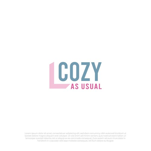 Loungewear Logo for Cozy Clothing line attracts unisex Diseño de raffi,...