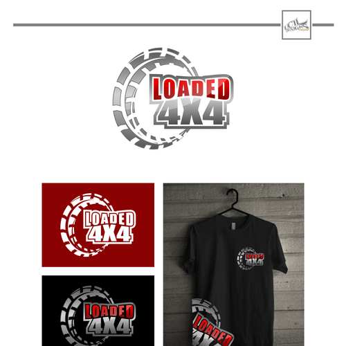 Create a logo for Loaded 4X4 Design by UCILdesigns