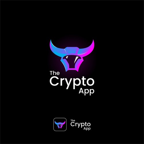 Design one of the worlds most popular crypto apps logo, ~1M active users! (TheCryptoApp) Design by AD's_Idea