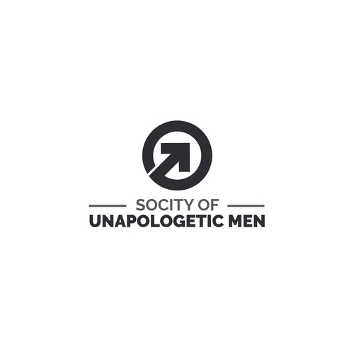 We need a bold,in your face design promoting the unapologetic man! Design by BrandHikes