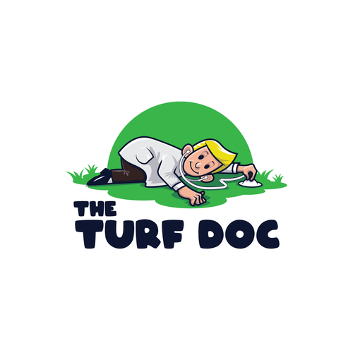 Design a cool artificial grass cleaning and repair logo Design by Democomics