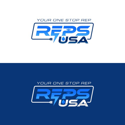 Design Rep's USA Logo por Ekyrt