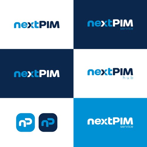 "Bold wordmark & logo system for a B2B product data brand (3 products)" winning Logo & brand identity pack