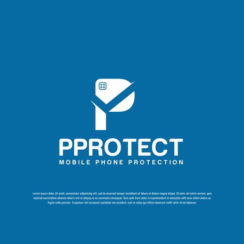 PPROTECT (Phone protect logo) (mobile cases and screen protectors) Design by EARTH SONG