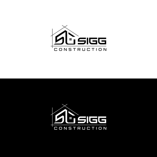 New architectural house image/logo for high end home builder in Colorado, USA Design by Madink Studio